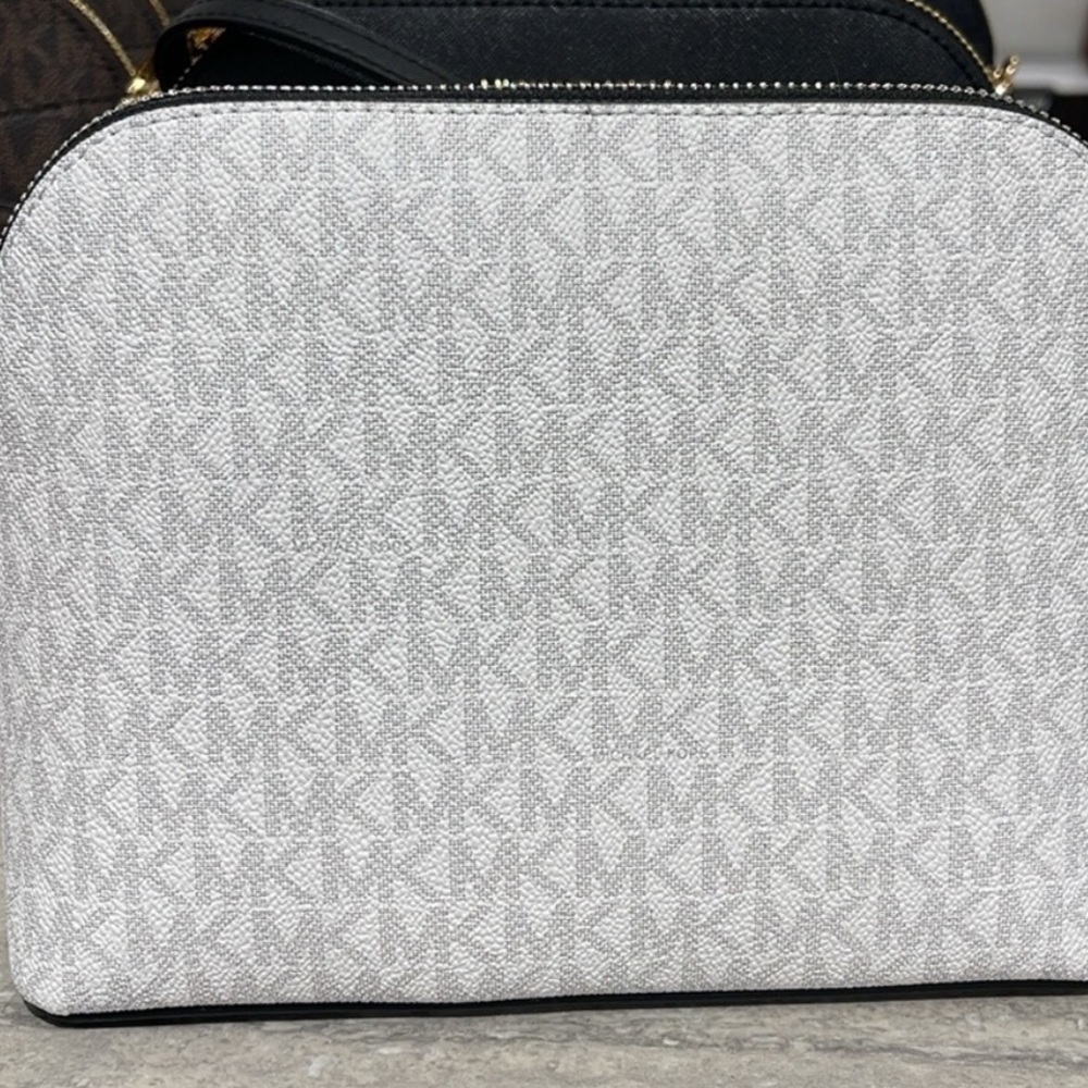 Michael Kors Jet Set Travel Crossbody Bag | Colorblock Signature Logo | NWT - Picture 8 of 9